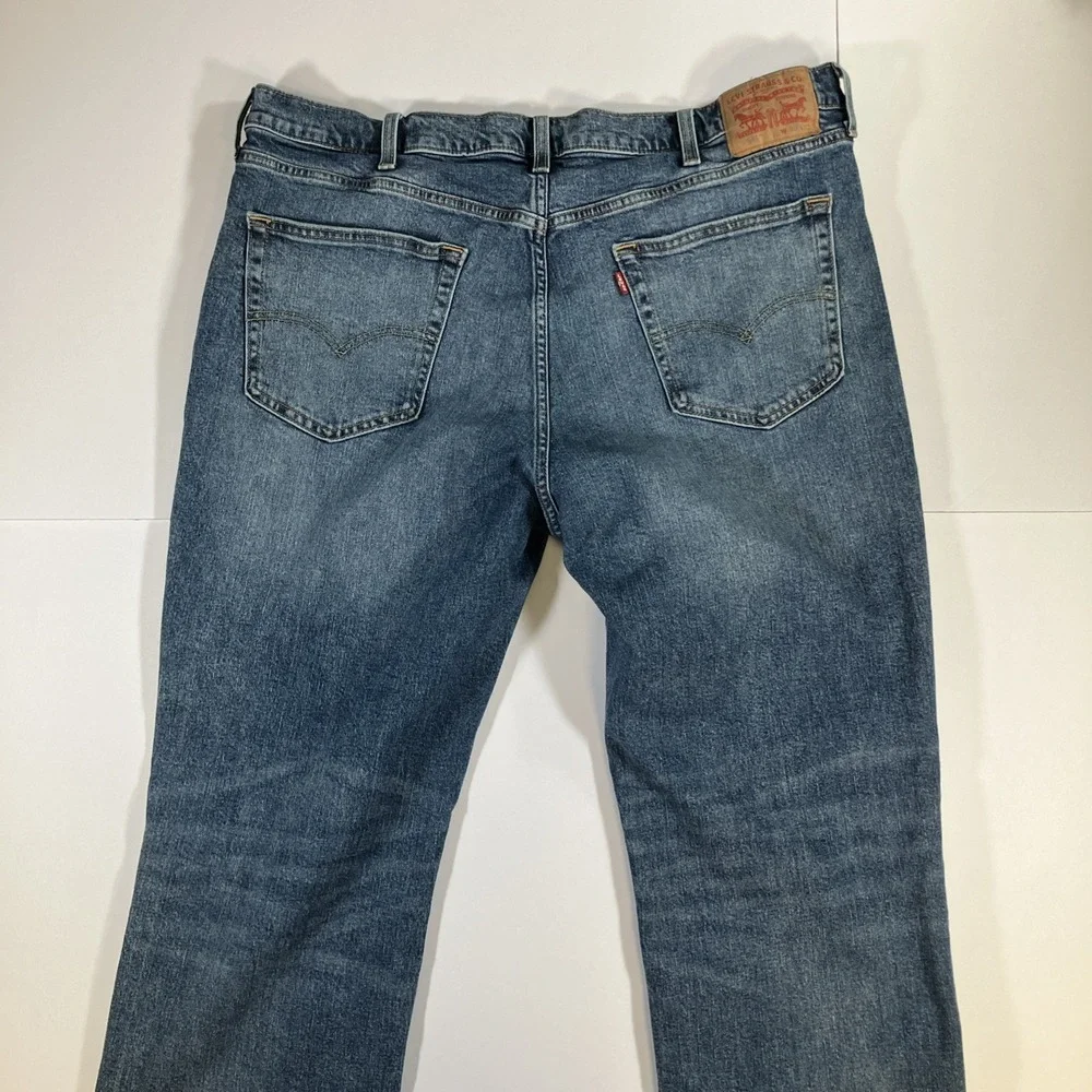 Levi's 541 Athletic Taper Jeans Men's 40x32 Blue Stretch Actual 30.5 Inseam